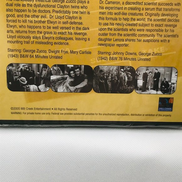 4 Movie Pack Horror Classics New In Package - Picture 9 of 9